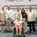 Joaquín Díaz Mena inicia la entrega de 1,147 aparatos de movilidad en Yucatán